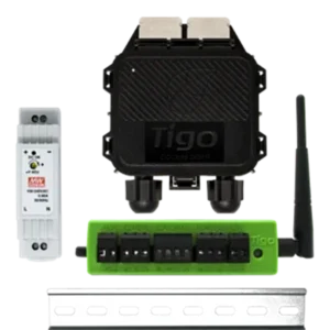 TIGO Cloud Connect Advanced KIT TAP e CCA su barra DIN